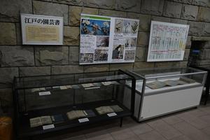 会場外_江戸の園芸書等展示.JPG